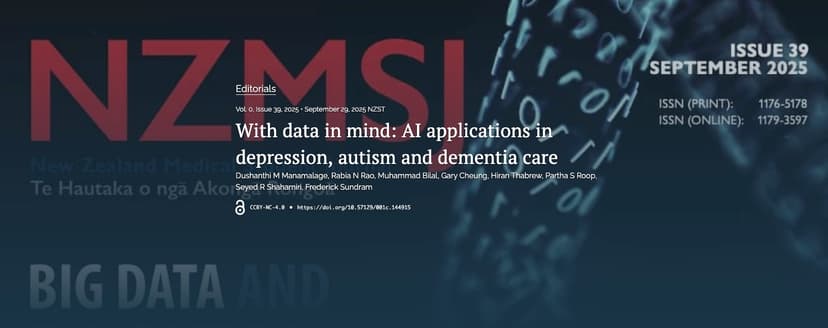 New Publication in NZMSJ 2025!