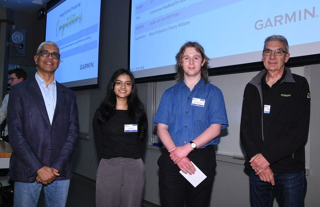2DN Undergraduate Students Won 2026 Image and Voice Processing Award